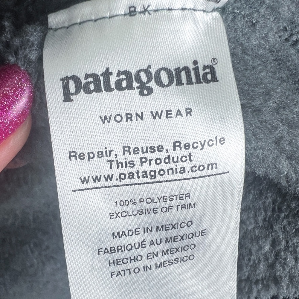 Patagonia Re-Tool Snap-T Pullover Feather Grey M Gorpcore Polartec Outdoor Gray - Picture 9 of 11